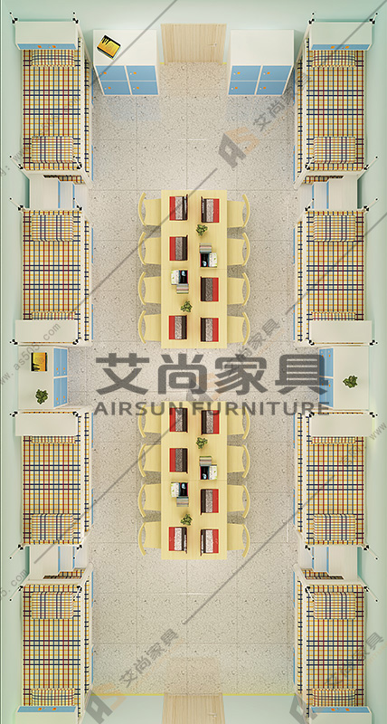 上下鋪鐵架床
